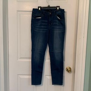 1822 Dark Wash 10 Women’s Skinny Jeans